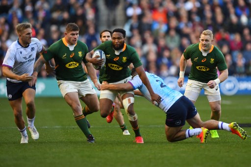 Mapimpi At The Double As Springboks Down Scotland - The Namibian