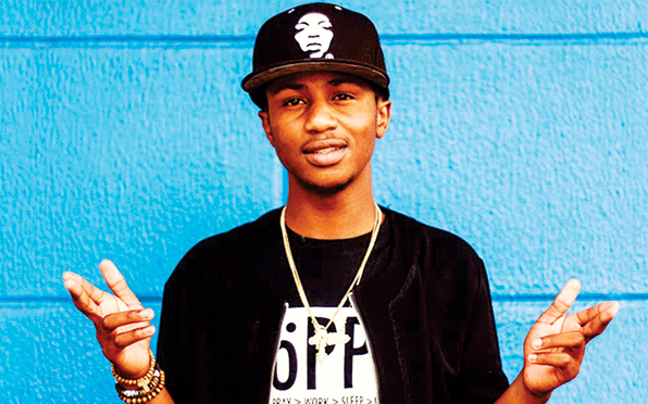 Gazza, Emtee at Club Vibe - The Namibian