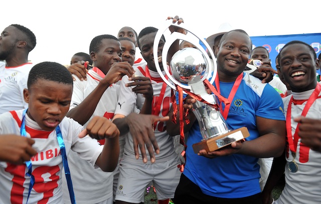 Hail the Cosafa Cup champions! The Namibian