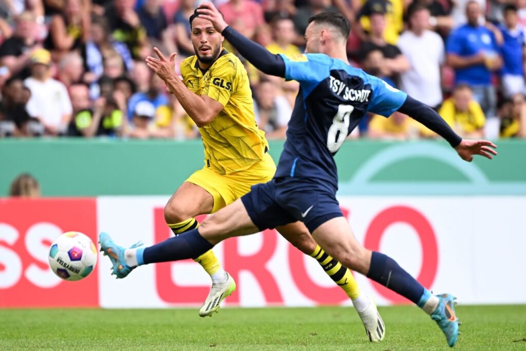 Sabitzer nets on debut as Dortmund hit six in German Cup opener - Sport ...