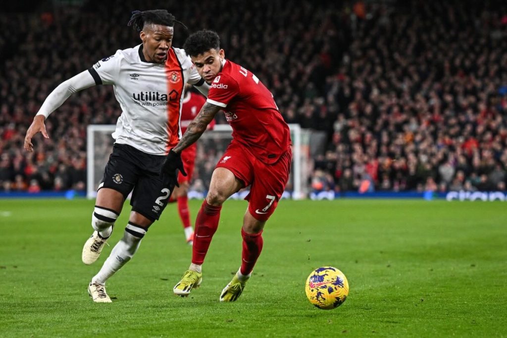 Injury-hit Liverpool Roar Back Against Luton To Surge Four Points Clear ...