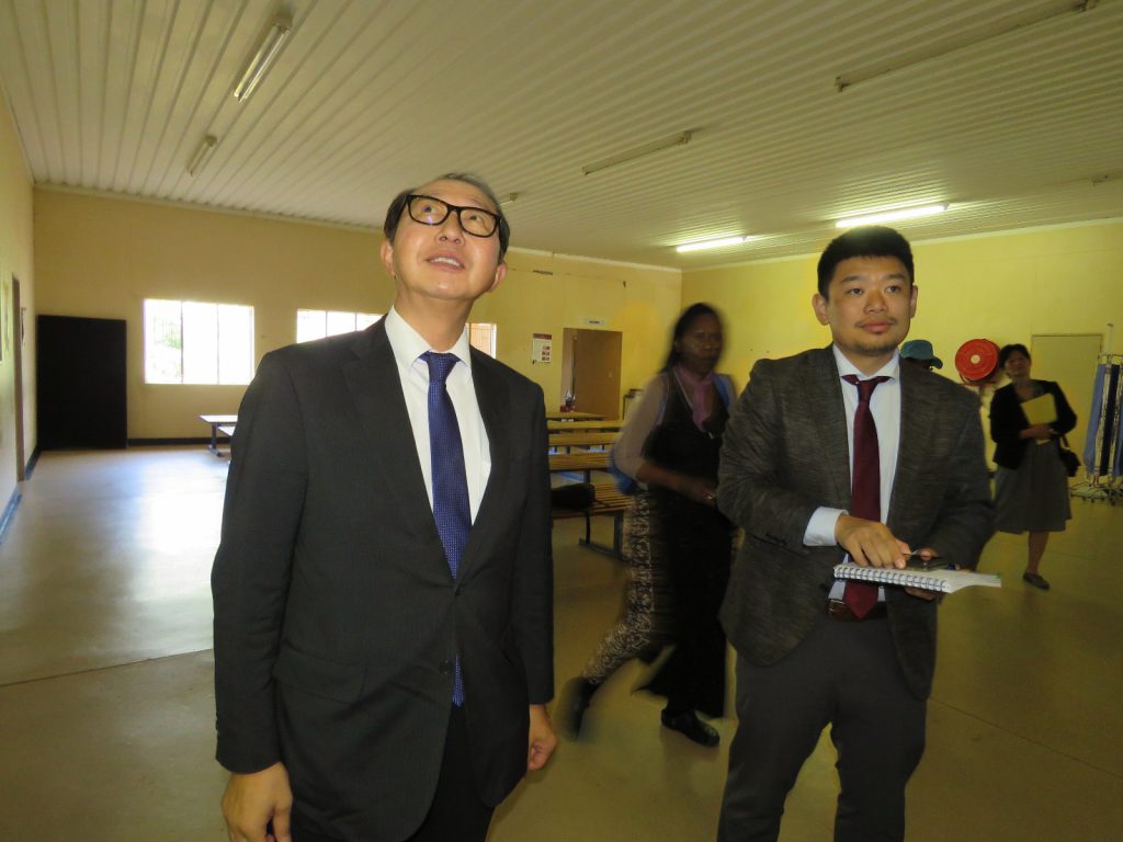 在韓大使アンダラ病院訪問 – ビジネス