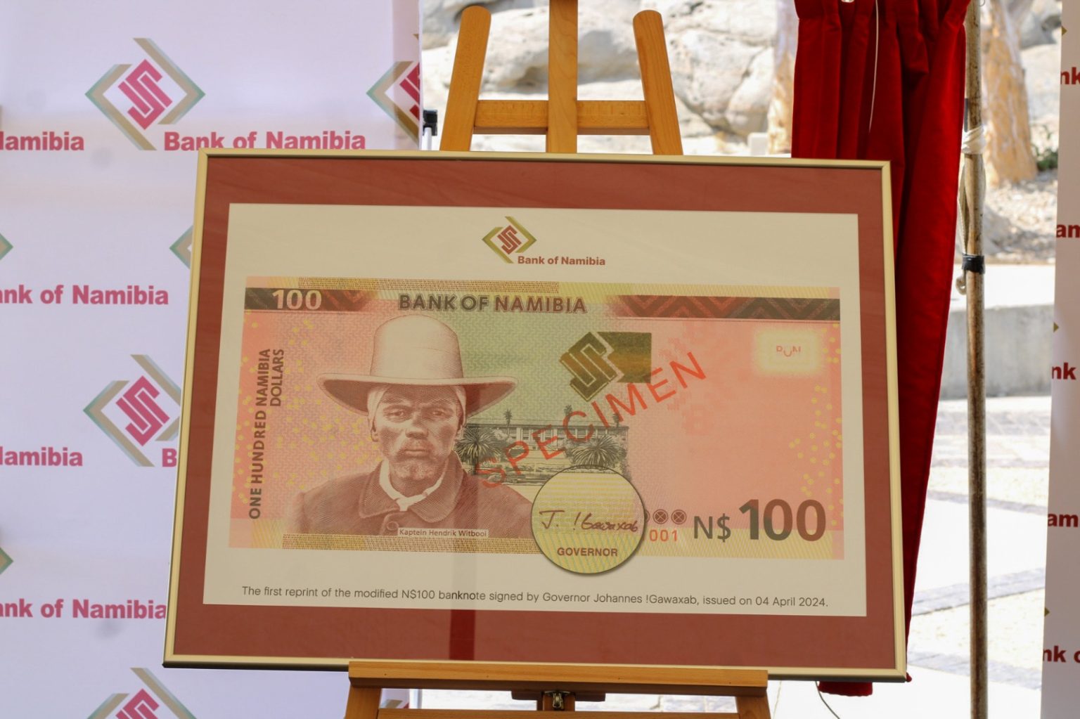 BoN launches modified N$100 note - More Top Stories - The Namibian