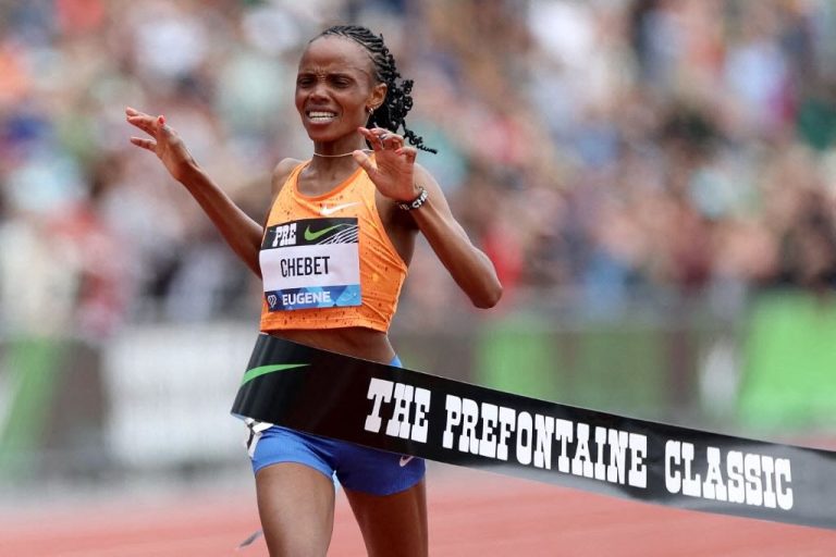 Kenya's Beatrice Chebet Sets 10 000m World Record In Eugene - Sport ...