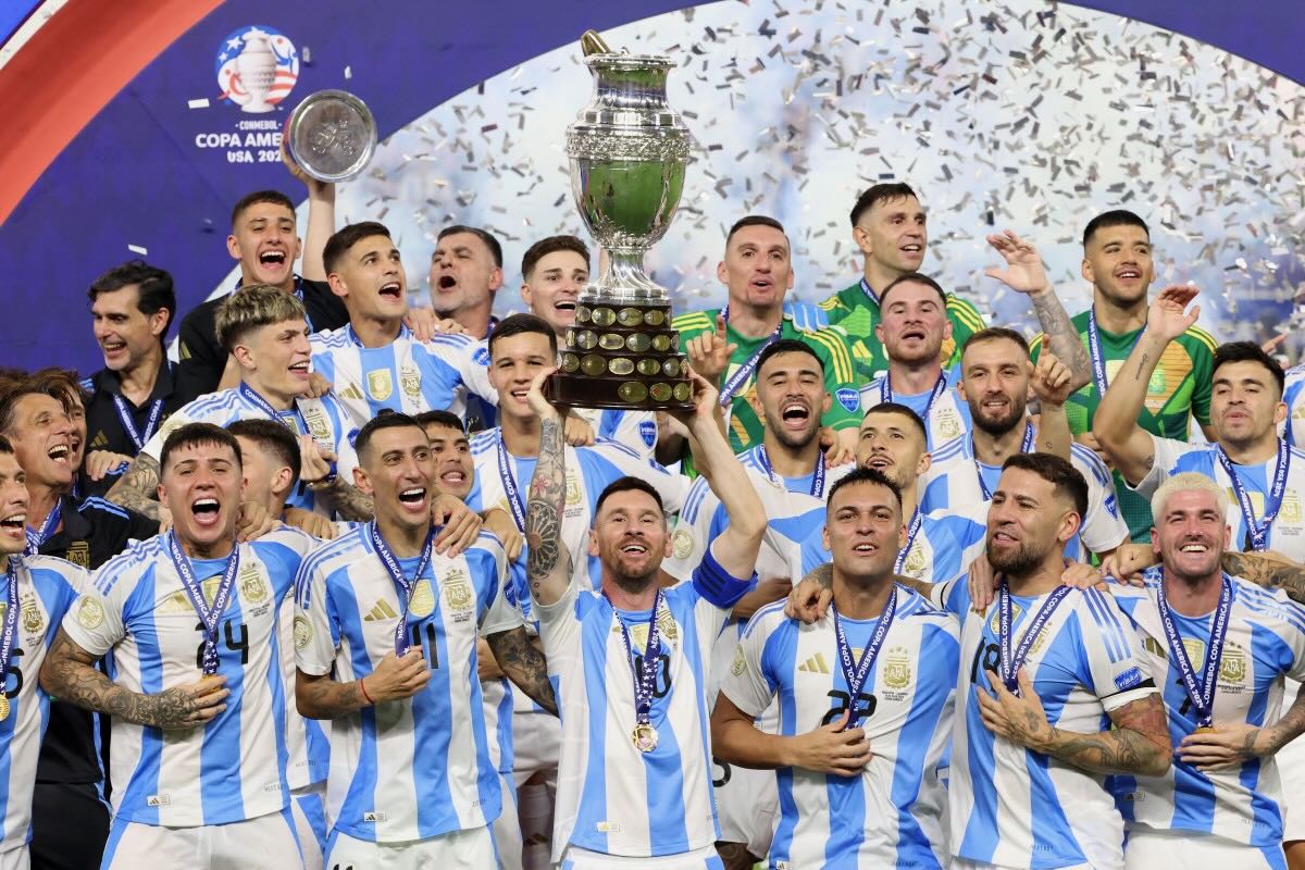 Argentina defeat Colombia 1-0 to win record 16th Copa America - Sport ...