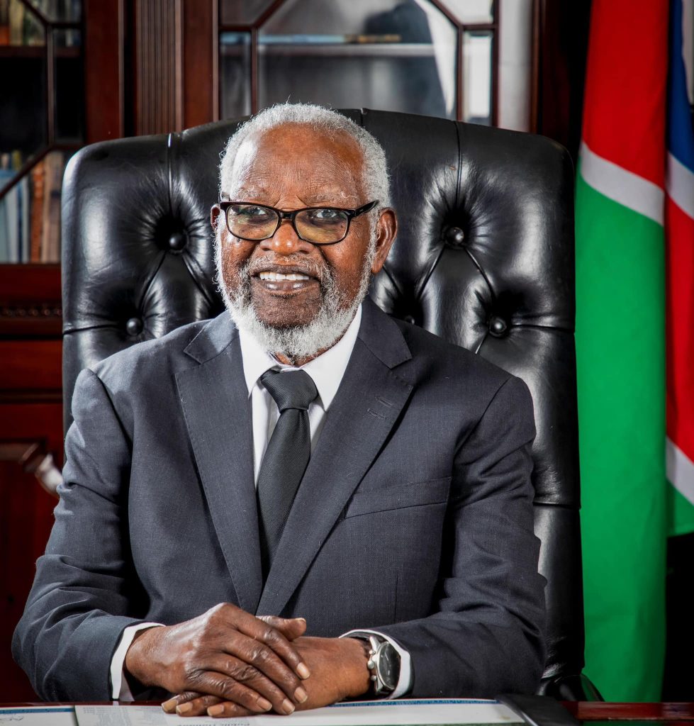 Government unveils official mourning portrait for Nujoma