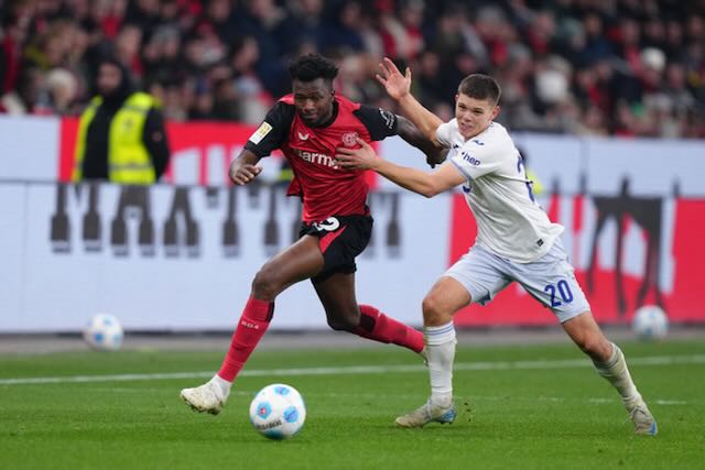 Boniface helps dominant Leverkusen cut Bayern lead to six points