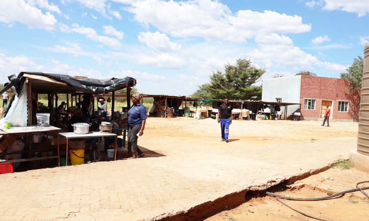 Vendors at Nujoma’s farm thankful for business space