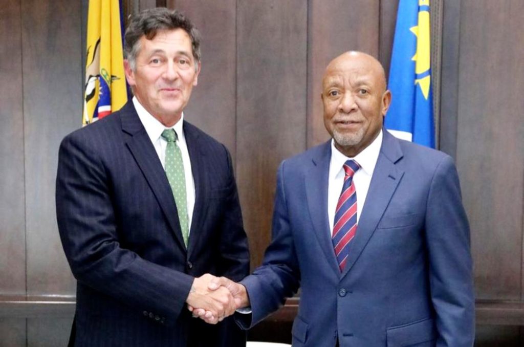 US ambassador to Namibia retires