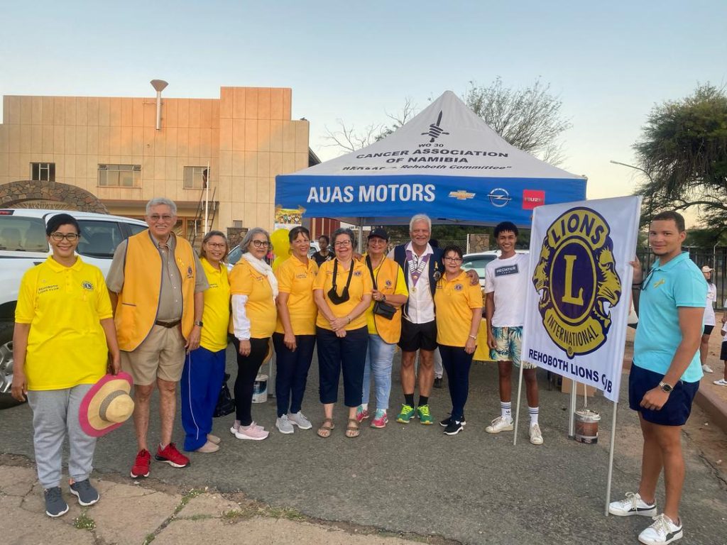 Namibia: Rehoboth Lions Club (RLC) held a community walk for childhood cancer on Saturday.