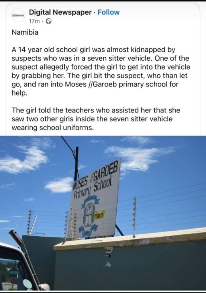 Namibia: Police ask public to report suspicious activity – News Namibia: Police ask public to report suspicious activity – News