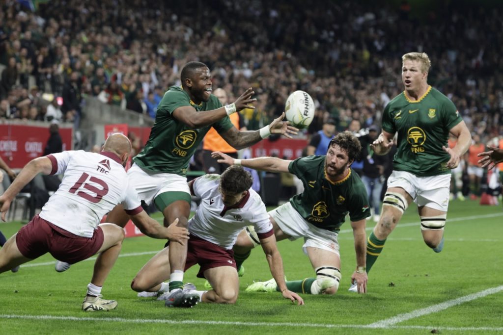 Springboks Highlights Memorable Moodie try highlights big win by Springboks - Sport - The ...