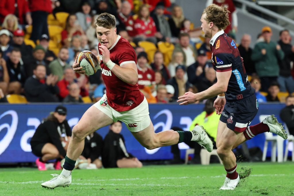 Freeman at the double as slick Lions romp past Reds 52-12 - Sport - The ...
