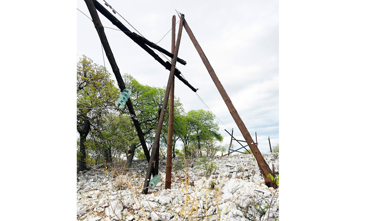 Namibia: Grootfontein residents live in fear of unstable power poles – News Namibia: Grootfontein residents live in fear of unstable power poles – News