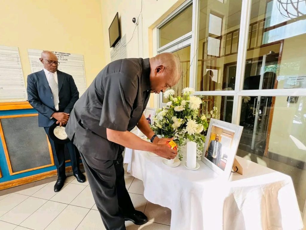 Namibia: Sankwasa pays respects to driver and bodyguard – News Namibia: Sankwasa pays respects to driver and bodyguard – News