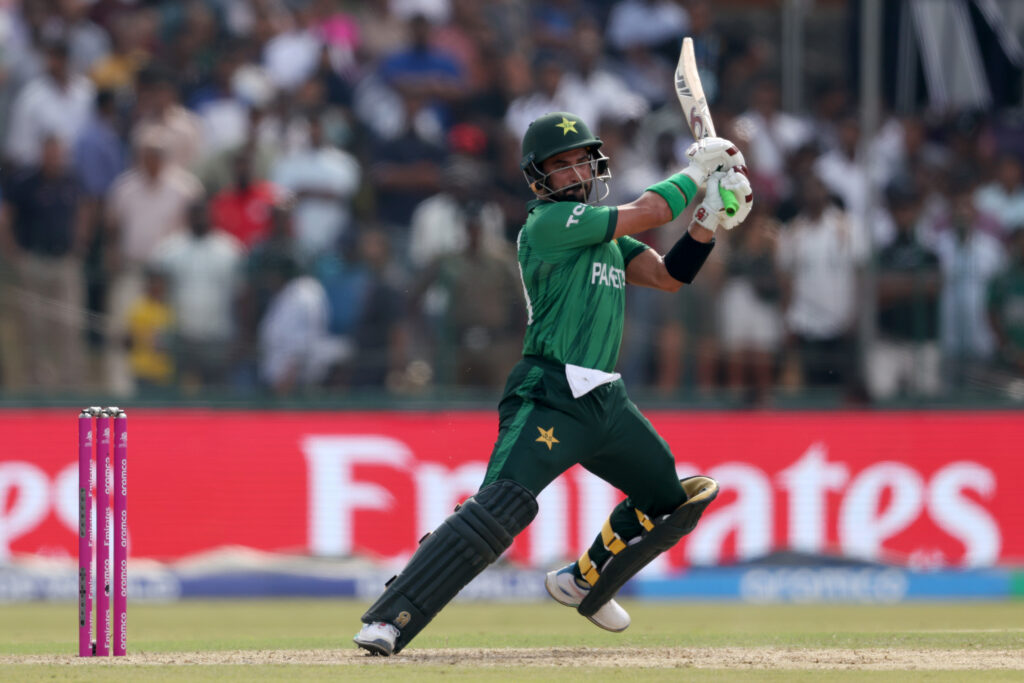 Ton up Farhan helps Pakistan seal Super Eight spot with Namibia rout