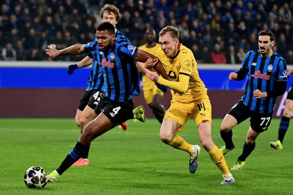 Last-gasp Atalanta eliminate Dortmund to reach Champions League last 16