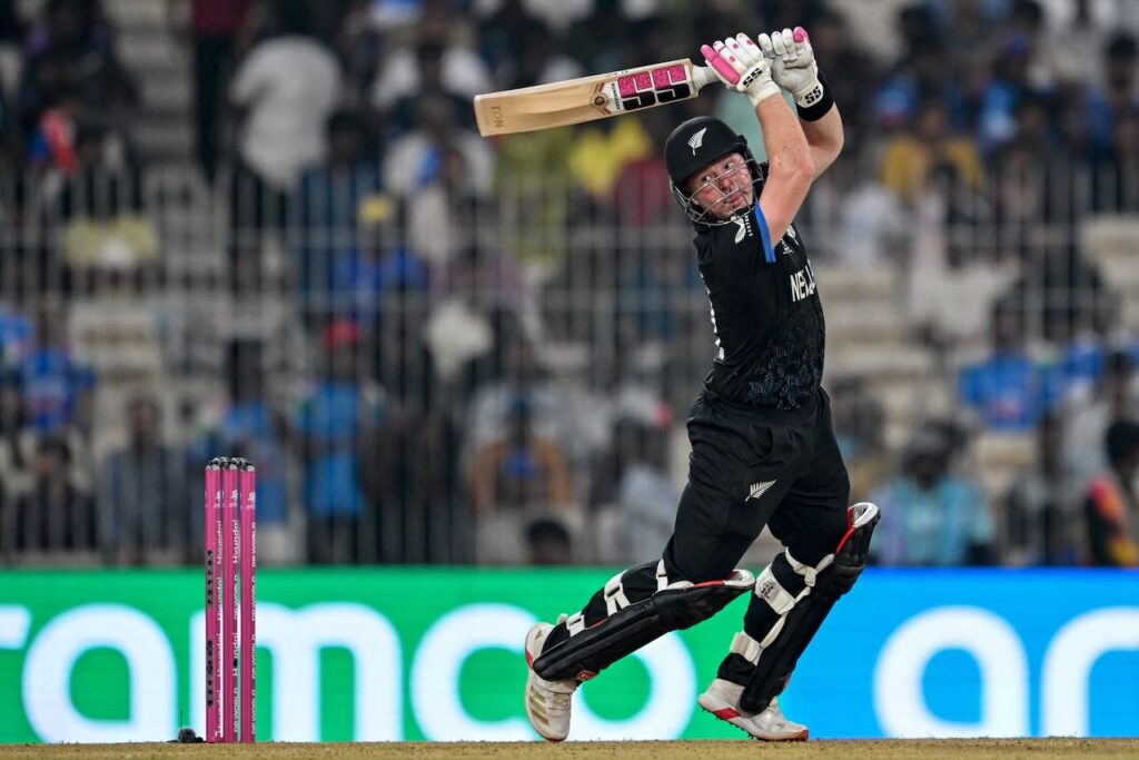 New Zealand set new T20 World Cup record partnership to crush UAE