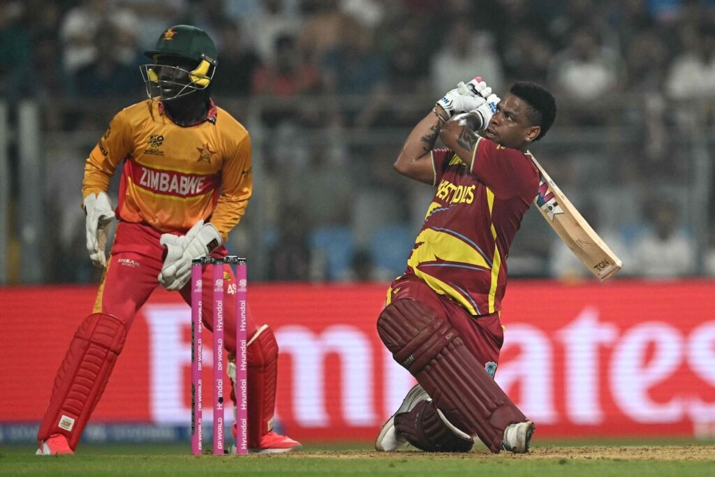 West Indies thrash Zimbabwe at T20 World Cup
