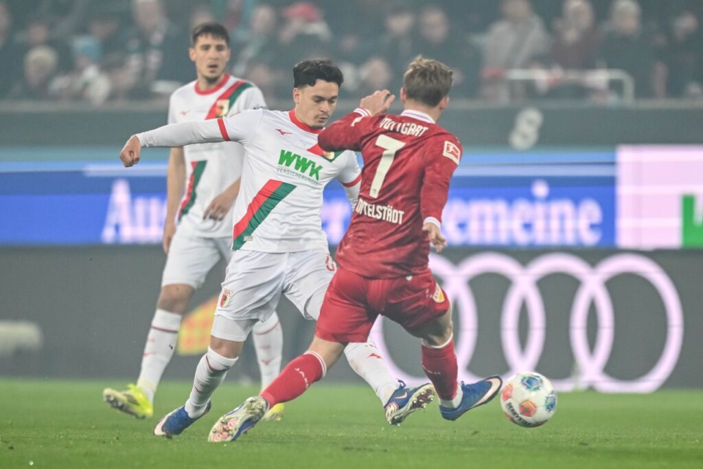 Stuttgart down Augsburg to go third