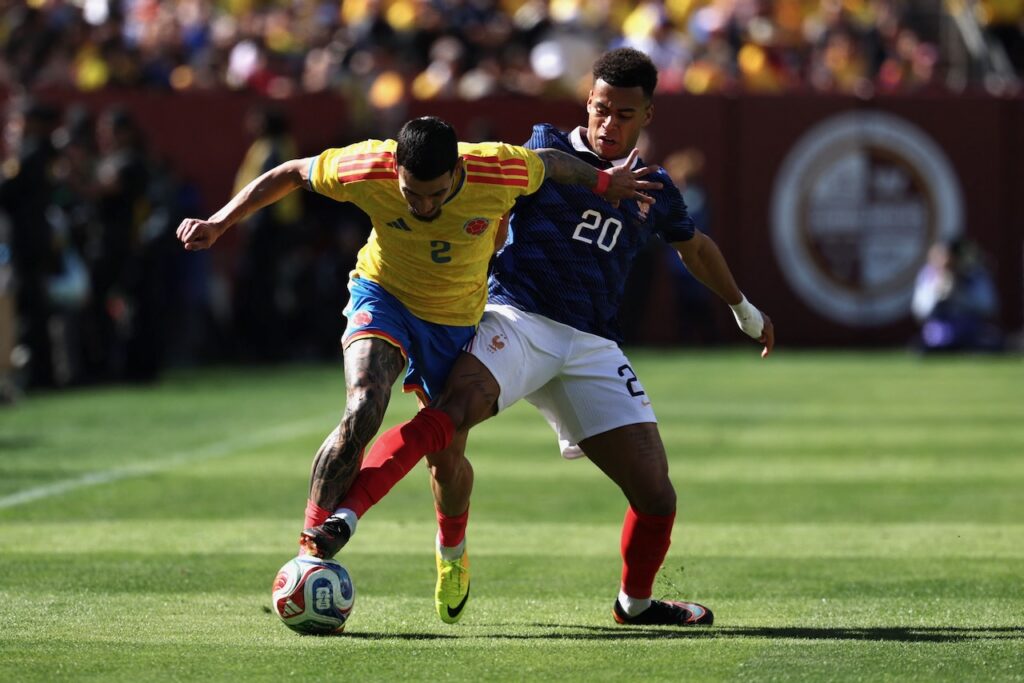 Doue brace leads France past Colombia in friendly
