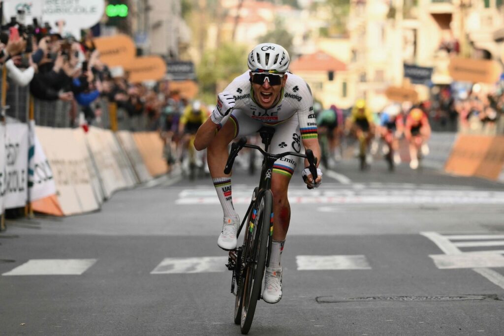 Pogacar ends long wait for Milan San Remo glory after edging epic