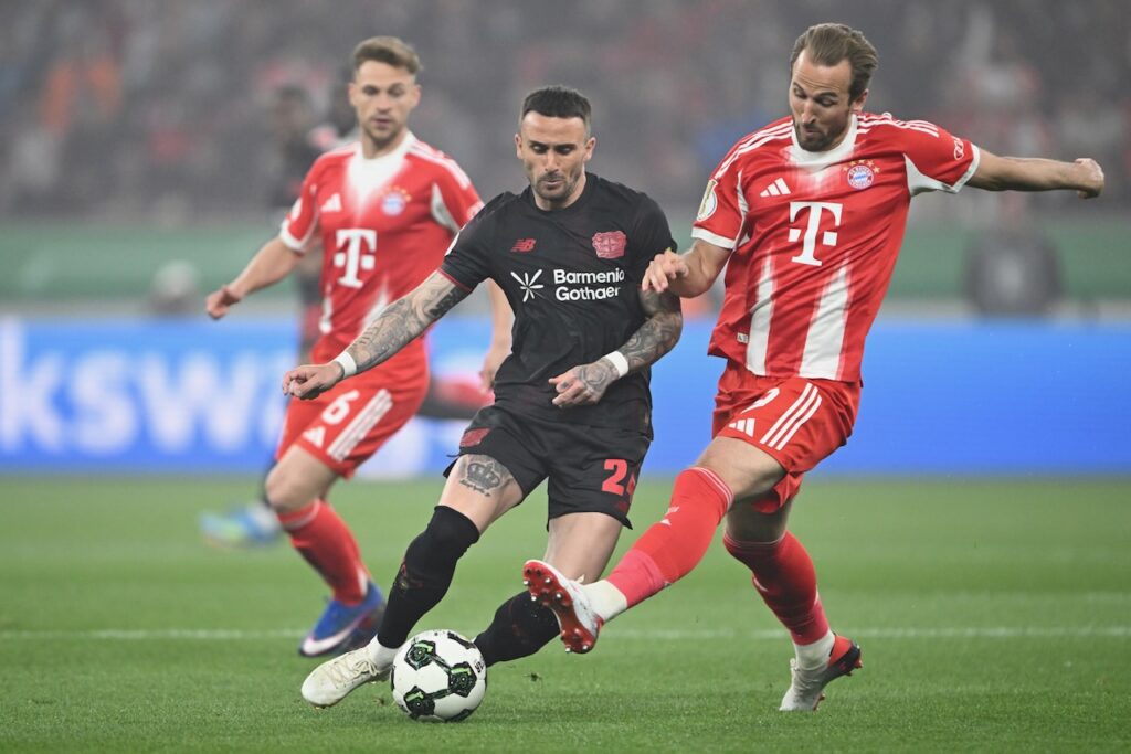 Kane and Diaz send Bayern past Leverkusen into German Cup final