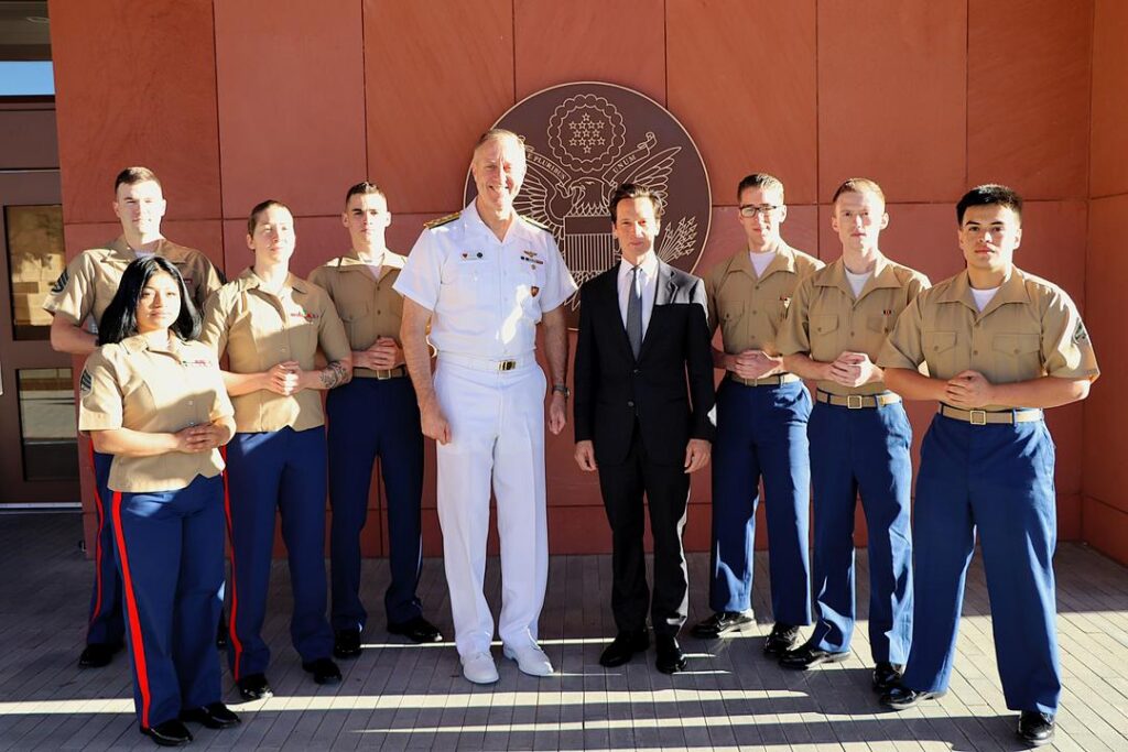 US naval delegation visits Namibia