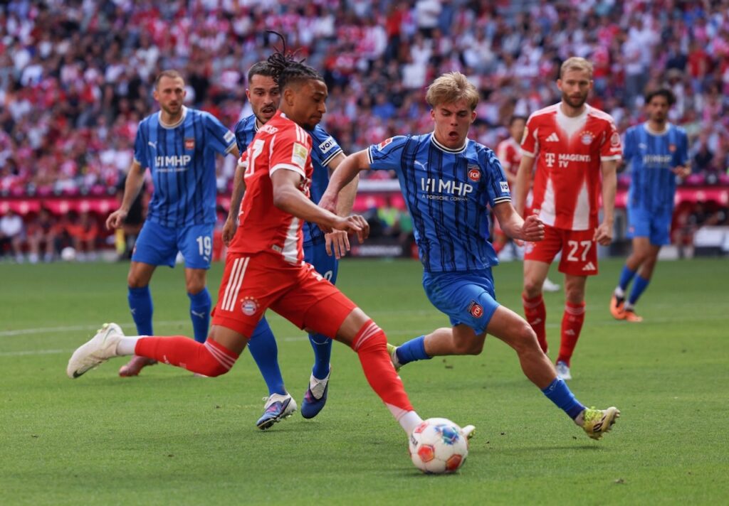 Rotated Bayern held by Heidenheim before PSG clash