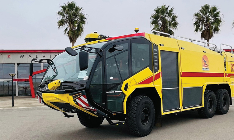 Walvis airport gets N$16m fire truck