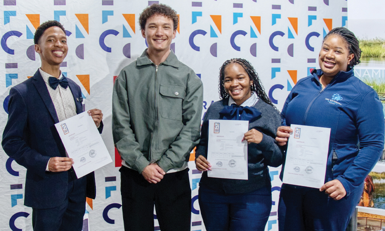 Gondwana employees receive French certificates through FNCC