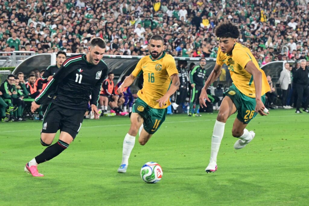 World Cup co hosts Mexico edge Australia in friendly
