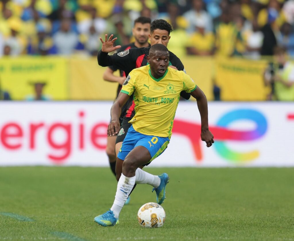 Modiba thunderbolt gives Sundowns victory in African final first leg
