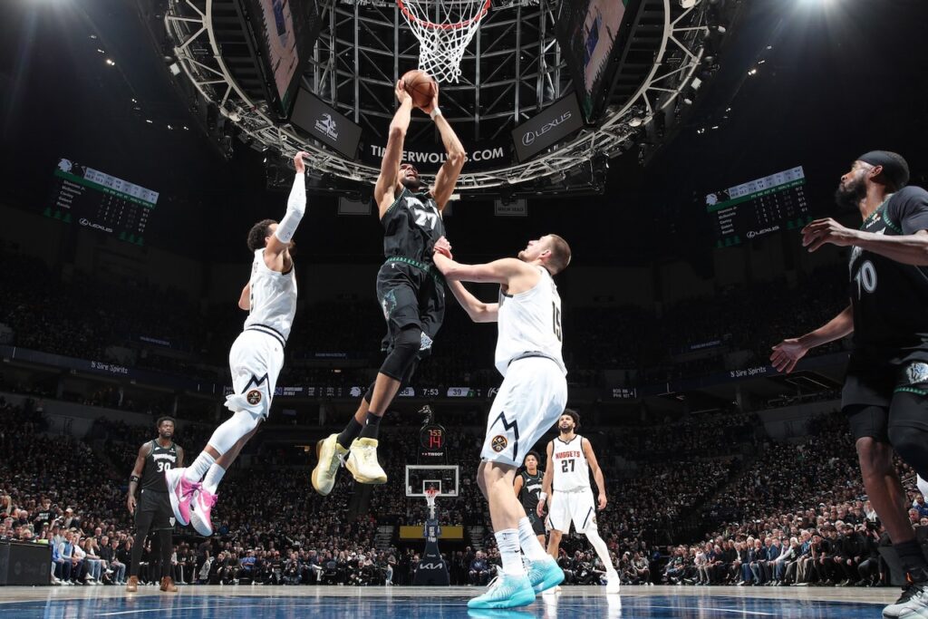 T Wolves eliminate Nuggets as Knicks demolish Hawks in NBA playoffs