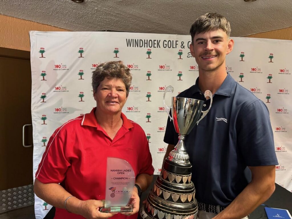 Parker, Bredenhann win Namibian Open titles 