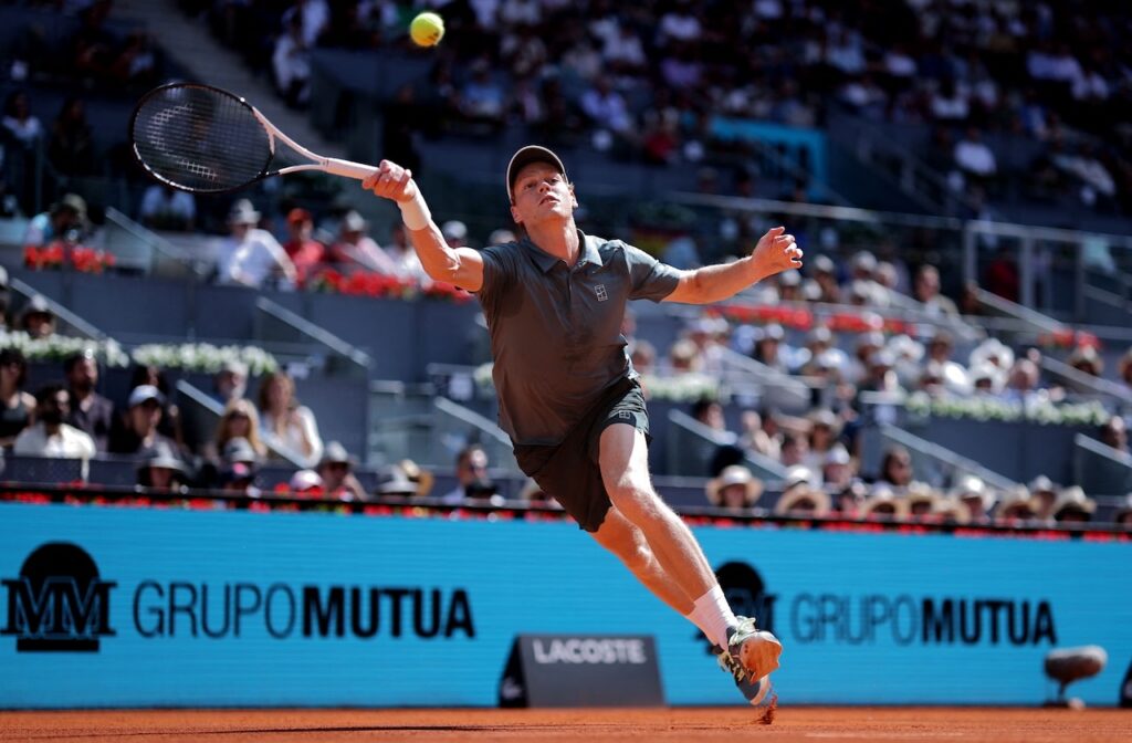 Sinner shines to beat Fils, reach Madrid Open final