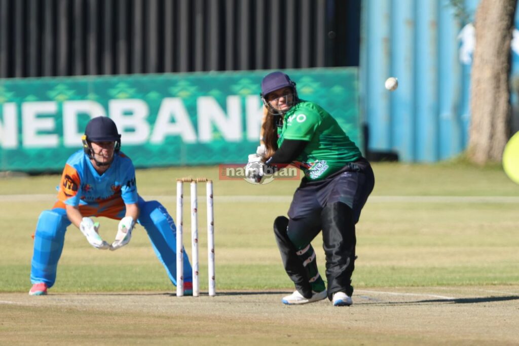 Women cricketers playing men’s league 