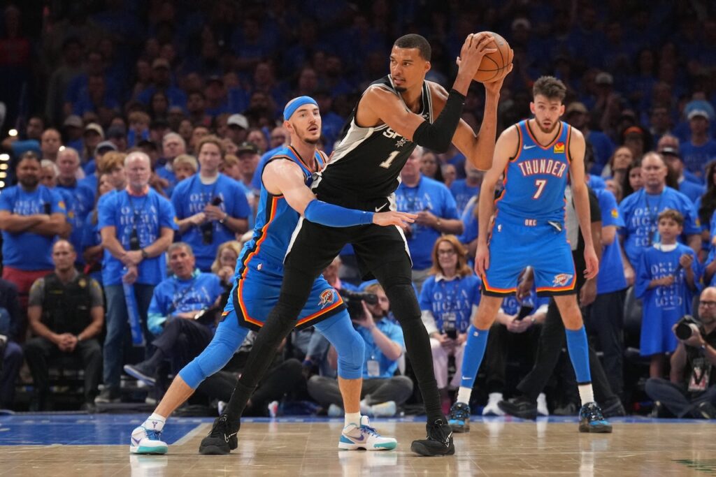 Wembanyama dazzles as Spurs top Thunder in double overtime thriller