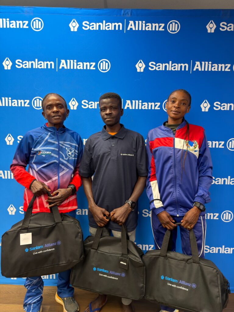 Namibian athletes compete at Cape Town marathon