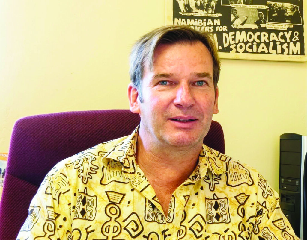 Jauch pens Namibian workers’ struggles