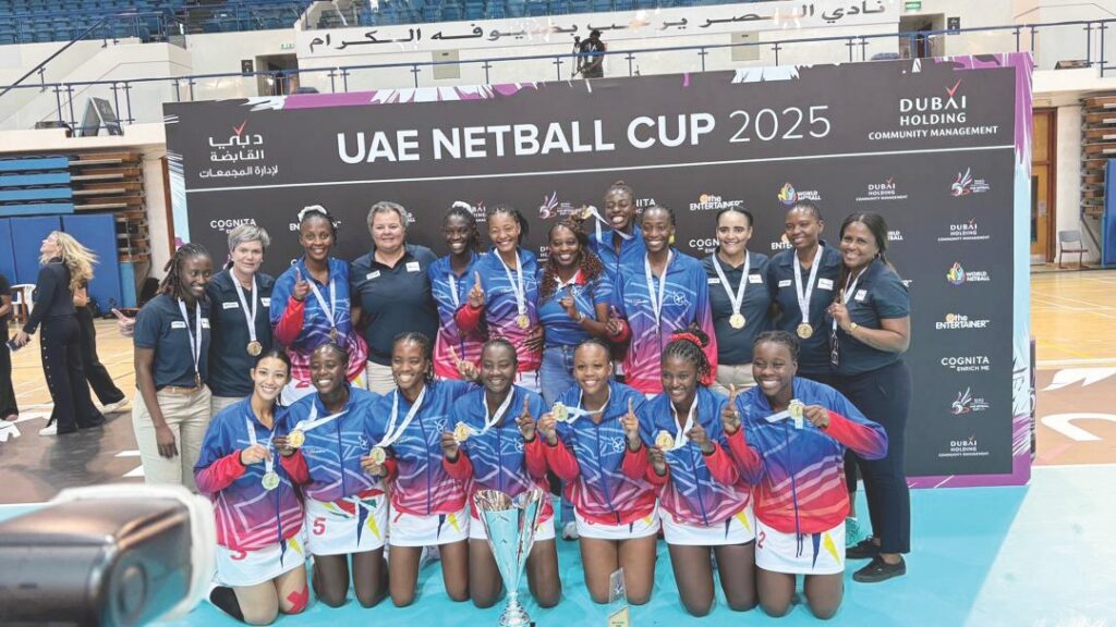 Netball star Kaspar swaps court for cradle 