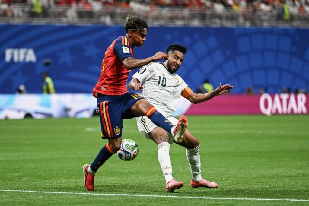 Yamal off the mark at World Cup as Spain thrash Saudi Arabia