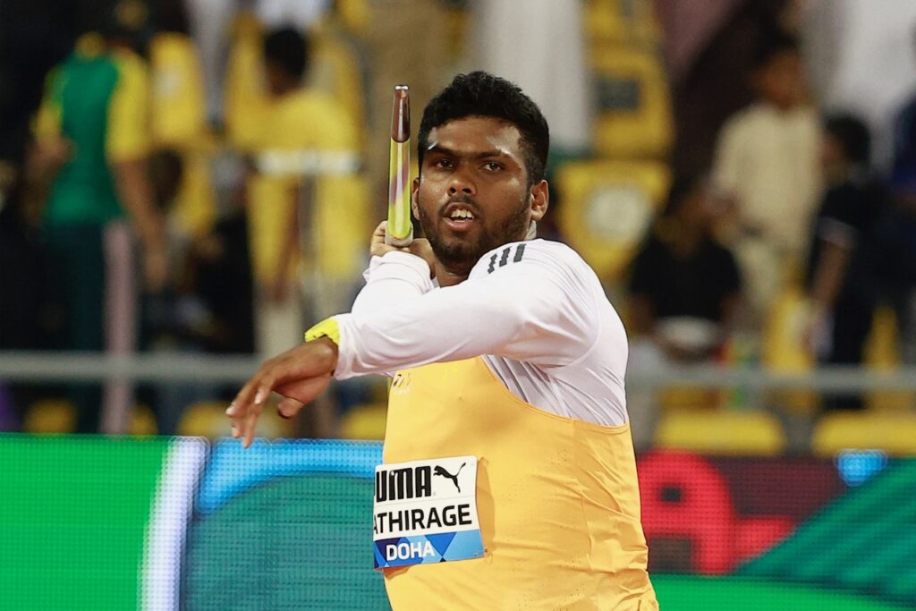 Javelin thrower Pathirage makes his point in Doha