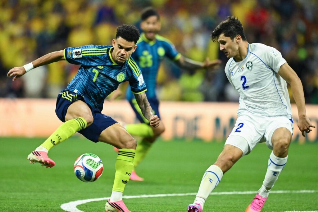 Luis Diaz shines as Colombia beat Uzbekistan in World Cup group game