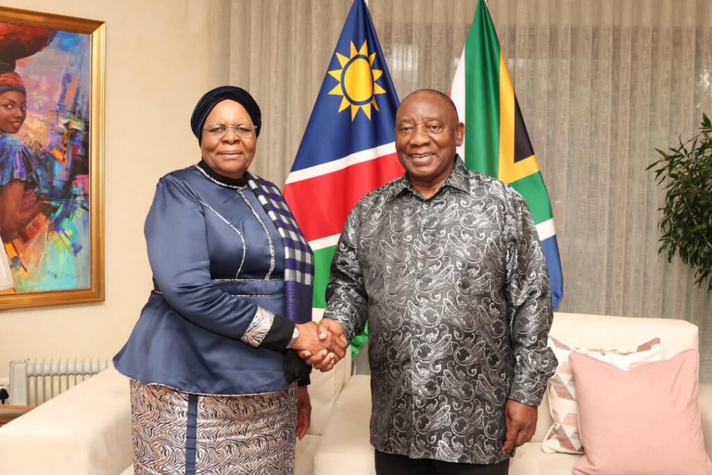 Nandi-Ndaitwah, Ramaphosa reaffirm Namibia-SA bond