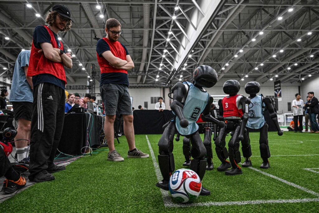 Move over, Messi! Robot footballers thrill crowds in South Korea