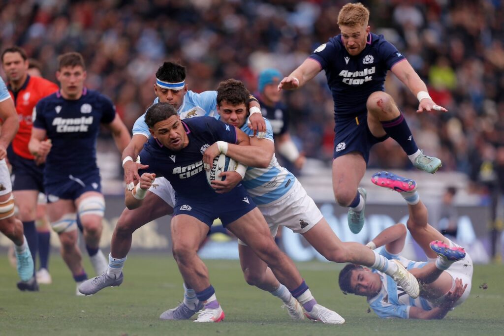 Tuipulotu guides Scotland past Argentina with record score