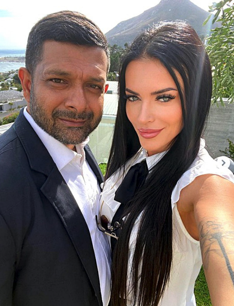 Crime Intelligence officer Feroz Khan and Maja Janeska, who died when she was shot in the head in 2022 in what was reported to police as a a suicide. (Photo: Maja Janeska Instragram)