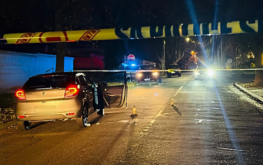 The scene of the Feroz Khan shooting in Houghton on 28 June 2026. (Photo: Madlanga Commission / SAPS / Facebook)