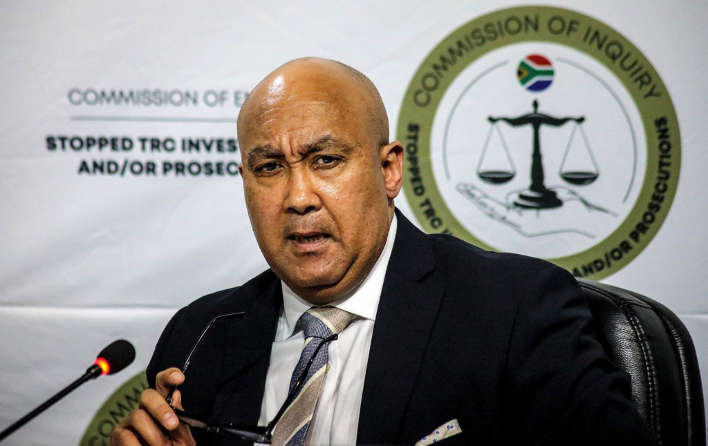 Former National Director of Public Prosecutions Shaun Abrahams testifies at the Khampepe Commission in Johannesburg on 14 May 2026. (Photo: Gallo Images / Fani Mahuntsi)